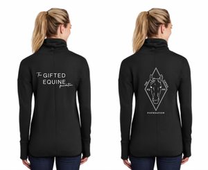 The Gifted Equine Foundation - Sport-Tek ® Ladies Triumph Cowl Neck Pullover