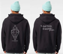 Load image into Gallery viewer, The Gifted Equine Foundation - Independent Trading Co. - Legend - Premium Heavyweight Cross-Grain Hoodie