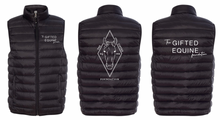 Load image into Gallery viewer, The Gifted Equine Foundation - Weatherproof - 32 Degrees Packable Down Vest (Ladies &amp; Men&#39;s)