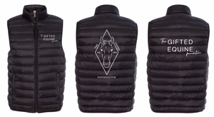 The Gifted Equine Foundation - Weatherproof - 32 Degrees Packable Down Vest (Ladies & Men's)