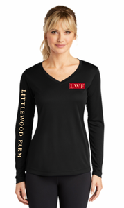 LWF - Sport-Tek® Ladies Long Sleeve PosiCharge® Competitor™ V-Neck Tee