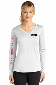 LWF - Sport-Tek® Ladies Long Sleeve PosiCharge® Competitor™ V-Neck Tee