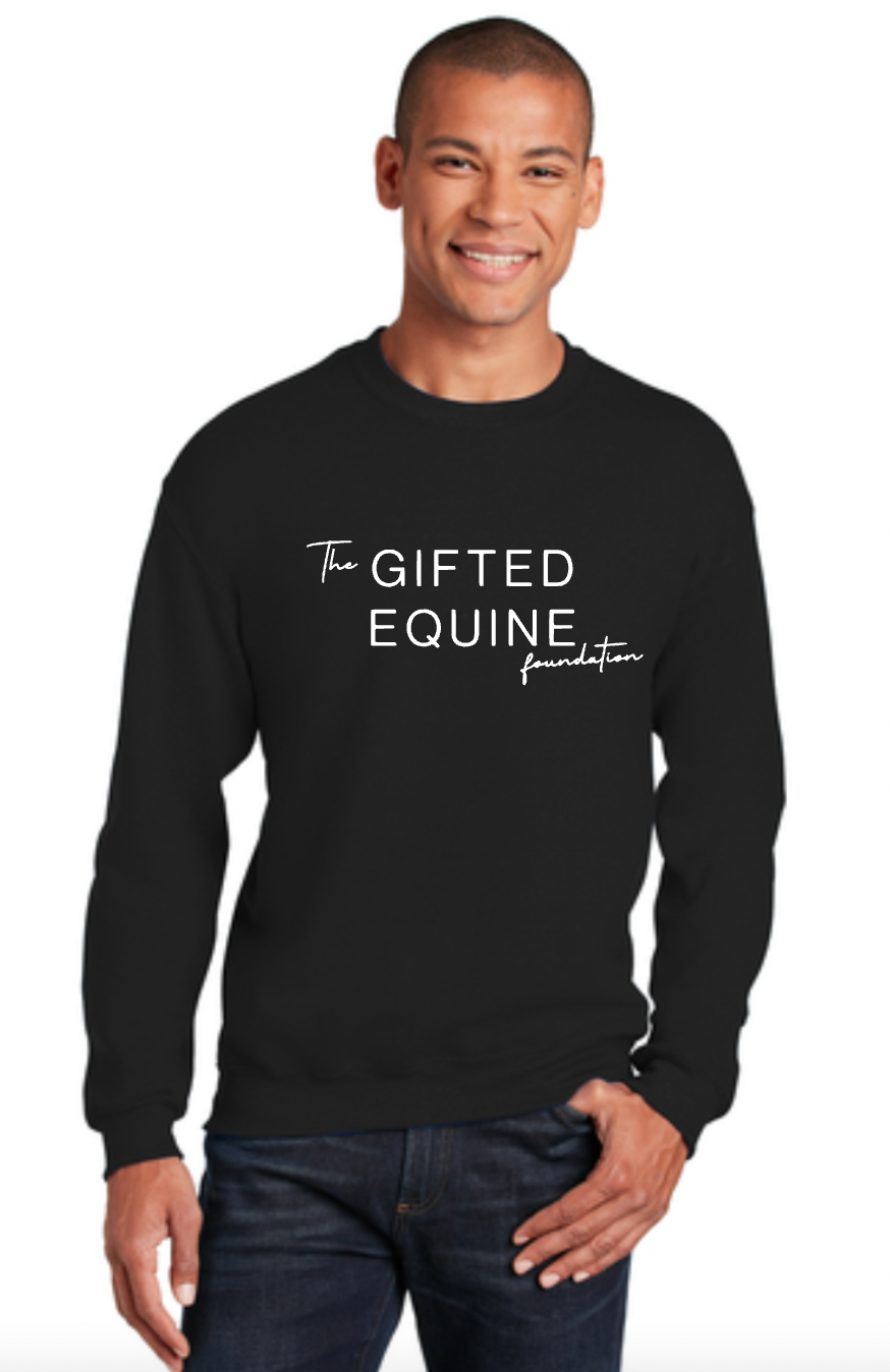 The Gifted Equine Foundation - Gildan® - Heavy Blend™ Crewneck Sweatshirt (Unisex & Youth)
