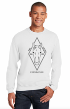 Load image into Gallery viewer, The Gifted Equine Foundation - Gildan® - Heavy Blend™ Crewneck Sweatshirt (Unisex &amp; Youth)