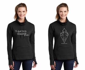 The Gifted Equine Foundation - Sport-Tek ® Ladies Triumph Cowl Neck Pullover