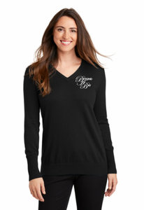 Beyond A Bay - Port Authority® Ladies V-Neck Sweater