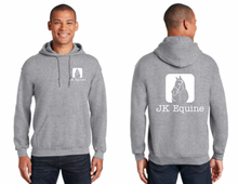 Load image into Gallery viewer, JK Equine - Gildan - Heavy Blend™ Hooded Sweatshirt (Youth/Adult) - Screen Printed