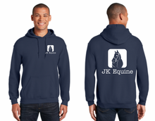 Load image into Gallery viewer, JK Equine - Gildan - Heavy Blend™ Hooded Sweatshirt (Youth/Adult) - Screen Printed