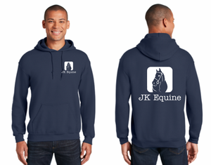 JK Equine - Gildan - Heavy Blend™ Hooded Sweatshirt (Youth/Adult) - Screen Printed