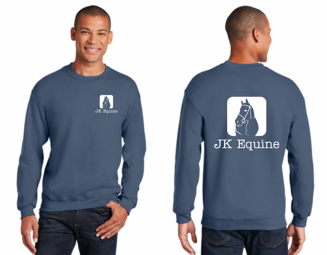 JK Equine - Gildan - Heavy Blend™ Sweatshirt (Youth/Adult) - Screen Printed