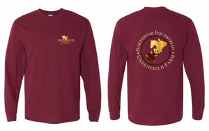 Northstar Equestrian - Gildan® - 100% Cotton Long Sleeve T-Shirt - SCREEN PRINTED