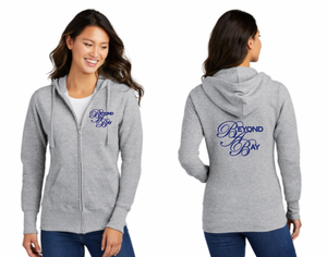Beyond A Bay - Port & Company® Core Fleece Full-Zip Hooded Sweatshirt (Men's, Ladies, Youth)