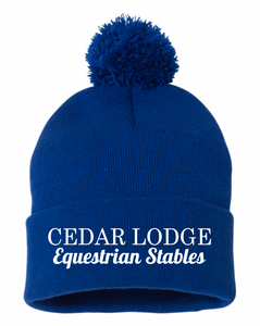 Cedar Lodge - Sportsman - 12" Knit Beanie (POM & NO POM)