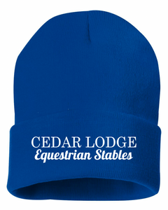 Cedar Lodge - Sportsman - 12" Knit Beanie (POM & NO POM)