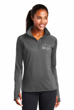 Load image into Gallery viewer, B2E - Sport-Tek® Ladies Sport-Wick® Stretch 1/2-Zip Pullover