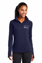 Load image into Gallery viewer, B2E - Sport-Tek® Ladies Sport-Wick® Stretch 1/2-Zip Pullover