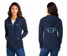 Load image into Gallery viewer, Great Escape Stables - Port &amp; Company® Core Fleece Full-Zip Hooded Sweatshirt (Ladies &amp; Men&#39;s)