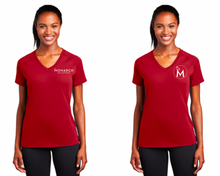 Load image into Gallery viewer, Monarch Equestrian - Sport-Tek® Ladies Ultimate Performance V-Neck