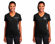 Load image into Gallery viewer, Monarch Equestrian - Sport-Tek® Ladies Ultimate Performance V-Neck