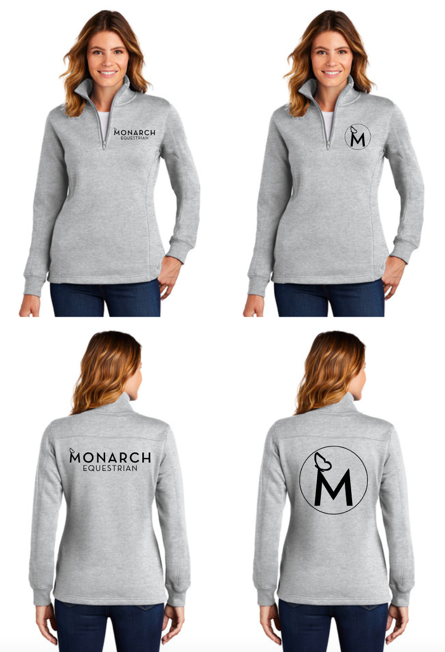 Monarch Equestrian - Sport-Tek® 1/4-Zip Sweatshirt