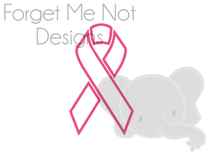 Awareness Ribbon Cut File