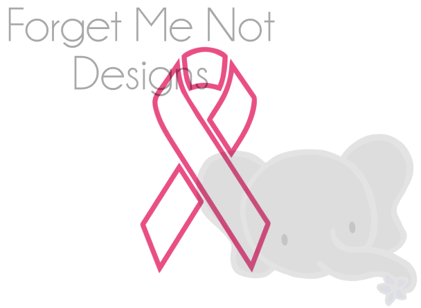 Awareness Ribbon Cut File