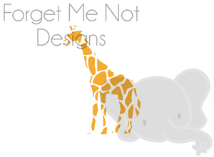 Giraffe Spots Cut File