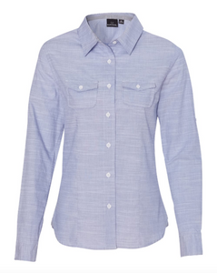 Burnside - Women's Textured Solid Long Sleeve Shirt