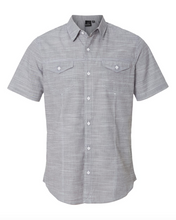 Load image into Gallery viewer, Burnside - Men&#39;s Textured Solid Short Sleeve Shirt