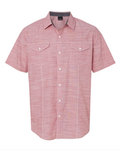 Load image into Gallery viewer, Burnside - Men&#39;s Textured Solid Short Sleeve Shirt