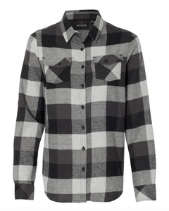 Burnside - Women's Yarn-Dyed Long Sleeve Flannel Shirt