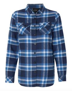 Burnside - Women's Yarn-Dyed Long Sleeve Flannel Shirt