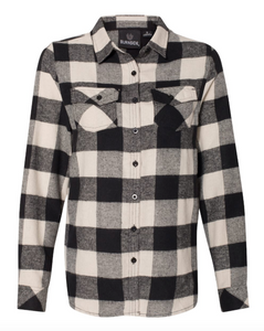 Burnside - Women's Yarn-Dyed Long Sleeve Flannel Shirt