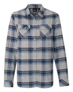 Burnside - Women's Yarn-Dyed Long Sleeve Flannel Shirt