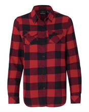 Load image into Gallery viewer, Burnside - Women&#39;s Yarn-Dyed Long Sleeve Flannel Shirt