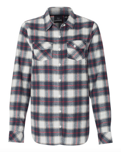 Burnside - Women's Yarn-Dyed Long Sleeve Flannel Shirt