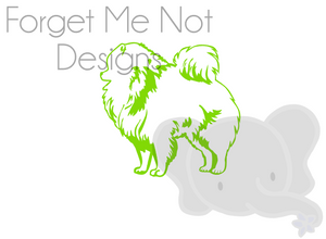 Pomeranian Cut File