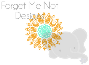Mandala Sunflower Cut File