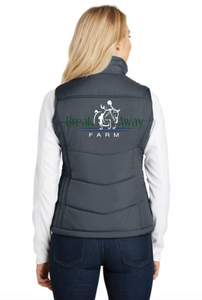 Break Away Farm Port Authority® Ladies Puffy Vest