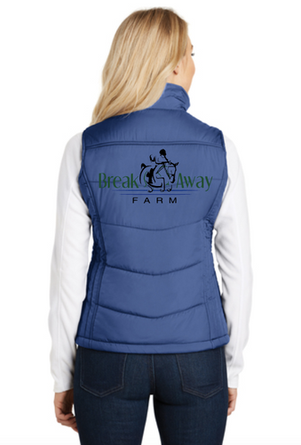 Break Away Farm Port Authority® Ladies Puffy Vest
