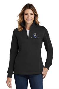 Moonglow Equestrian Sport-Tek® Ladies 1/4-Zip Sweatshirt