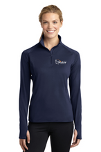 Load image into Gallery viewer, SD&amp;E/AGS Sport-Tek® Sport-Wick® Stretch 1/2-Zip Pullover
