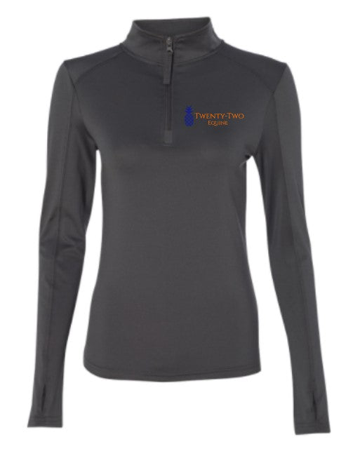 Twenty-Two Equine - Badger Women's 1/4 Zip Pullover