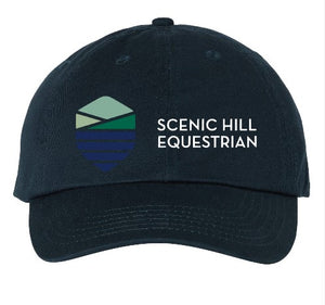 Scenic Hill Equestrian - Classic Unstructured Baseball Cap