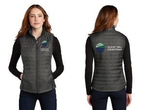 Scenic Hill Equestrian Packable Puffy Vest (Men's, Ladies)