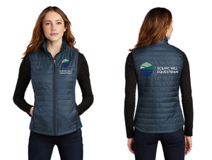 Scenic Hill Equestrian Packable Puffy Vest (Men's, Ladies)