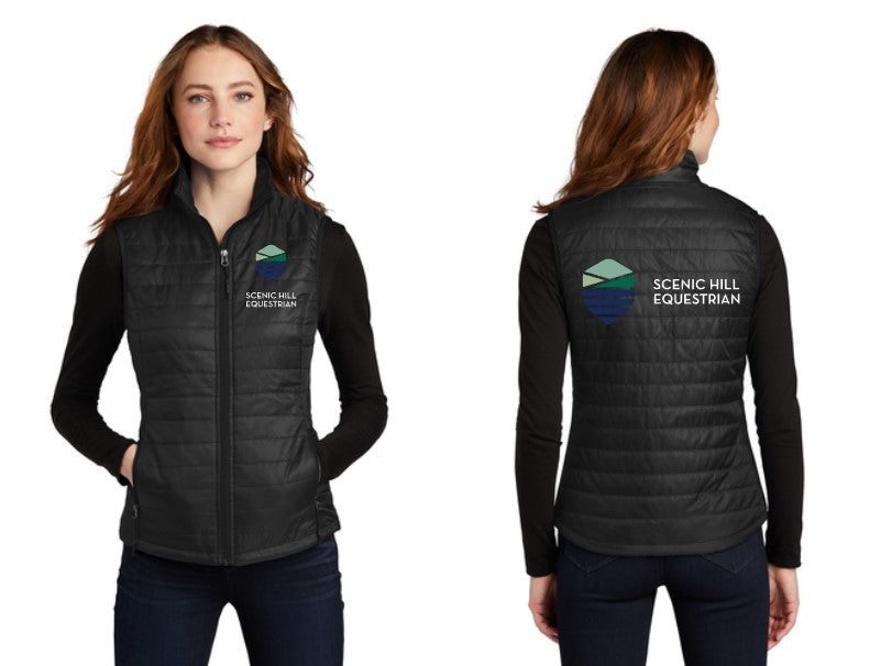 Scenic Hill Equestrian Packable Puffy Vest (Men's, Ladies)