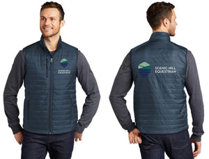 Scenic Hill Equestrian Packable Puffy Vest (Men's, Ladies)