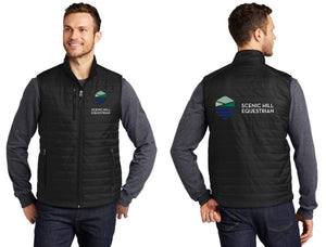 Scenic Hill Equestrian Packable Puffy Vest (Men's, Ladies)