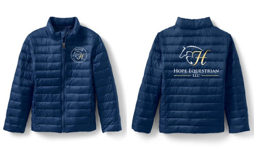 Hope Equestrian - Youth Packable Jacket